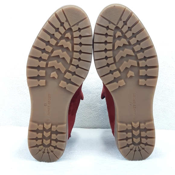 JANET SPORT SUEDE WEDGE BOOTIES - Picture 12 of 15